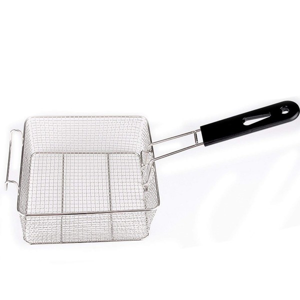 Stainless Steel Deep Fryer Basket, Fish Frying Chip Frying Fry