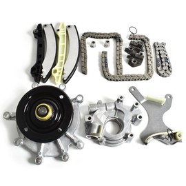 Timing Chain Kit w/Oil & Water Pump for 2002-2012 Dodge Ram Chrysler Jeep Liberty 3.7L SOHC V6