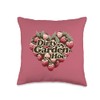Dirty Garden Hoe Funny Red Raspberry Throw Pillow