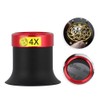 Magnifying Glass Sapphire Glass Metal Lens Barrel Watches Repairing Magnifier