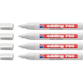 Edding Paint Marker 750 Industrial 2–4 mm White