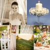 JVHLOV 30m Pearl Garland, Artificial Pearl Bead String for Wedding