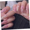 Baluue 2 Pack Nail Glitter Set DIY Manicure Decor Nail