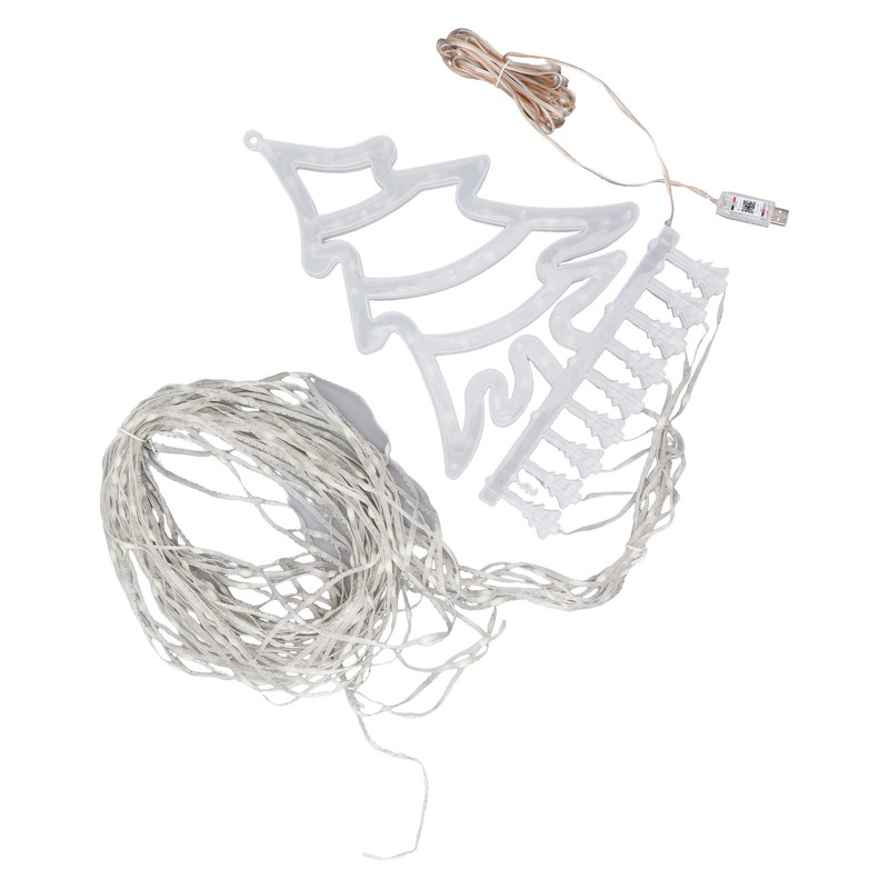 Christmas Waterfall Lights 305 LED 9 Strings 10 Modes Christmas