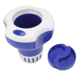 Swimming Pool Chemical Dispenser Professional Pool Floating Dosing Device with Thermometer for Pools Spa Hot Tub