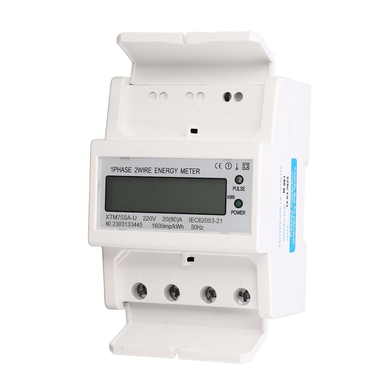 Watt Meter Electricity Usage Monitor Current Voltage Tester 1 Phase