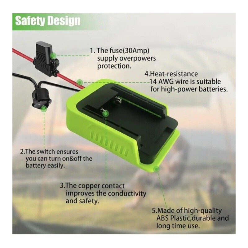Unbranded 🔥RYOBI 40V JUMP STARTER ~ For Jump Starting Vehicles~Mower
