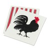 Abbott Collection Rooster & Stripes Dish Cloths. Set of 2