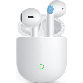 Wireless Earbuds,Bluetooth 5.3 Headphones In Ear with Noise Cancelling Mic,36H Playtime True Wireless Earphones HiFi Stereo Deep Bass,IPX8 Waterproof Touch Control Bluetooth Earbuds for Android IOS