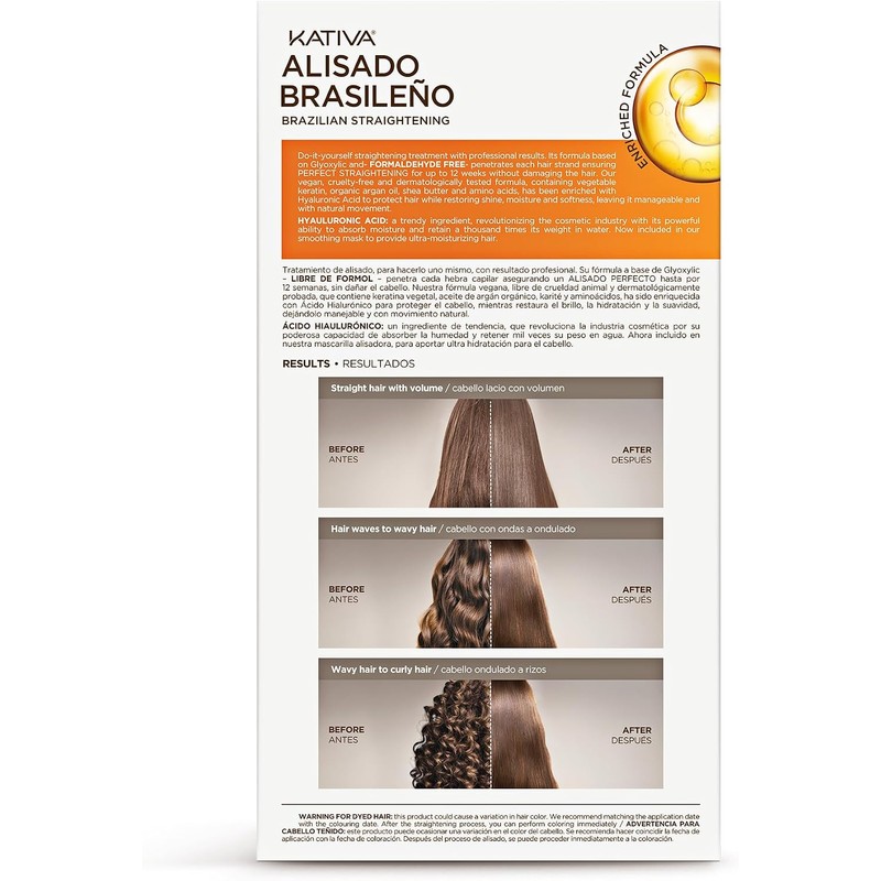 KATIVA Alisado Brasileño, 225 ml