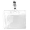 Karteo ID Card Holder with Metal Clip [Pack of 1]
