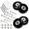 Gotetiso Pack of 4 Suitcase Wheels Replacement Wheels Luggage Replacement