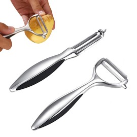Vegetable Peeler Swivel Potato Peelers, Multifunction Peeler Set, Sharp Stainless Steel Blades and Ergonomic Handle for Kitchen, Vegetables, Fruits