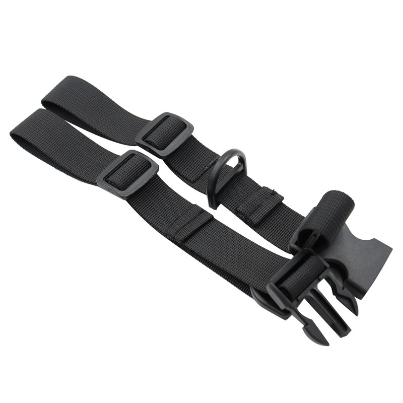 POFET Pack of 2 Adjustable Chest Strap Backpack Straps, Black