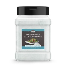 Birch & Meadow Sodium-Free Salt Substitute, 14.4 oz, Potassium Chloride, Salty Taste