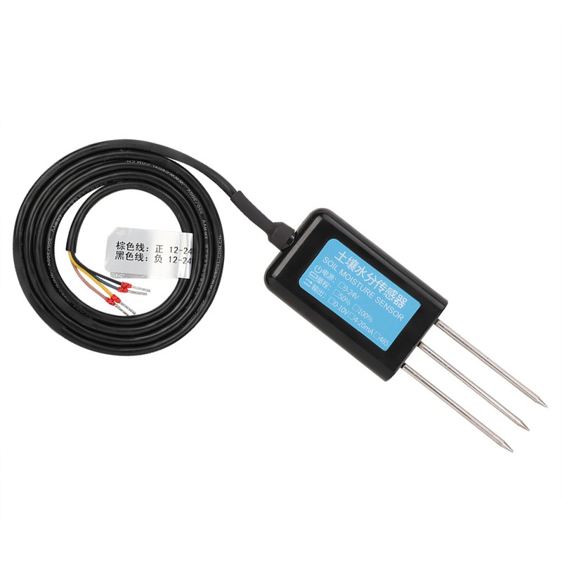 4-20MA Output Waterproof Greenhouse Soil Moisture Humidity Sensor Tester Meter