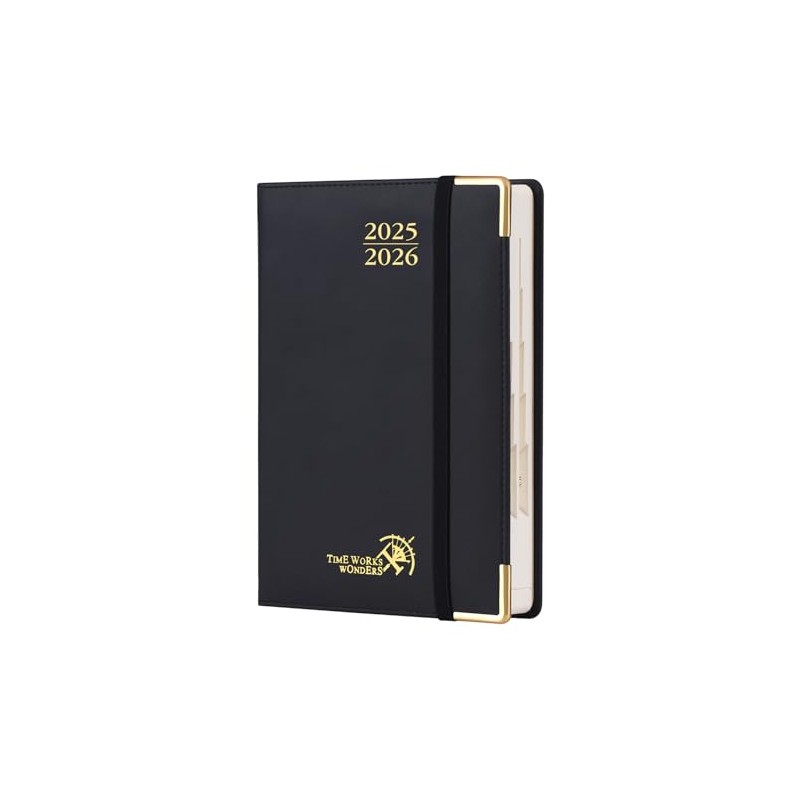 POPRUN Calendar 2026 Daily Planner Soft Cover 21.5 x 14.5