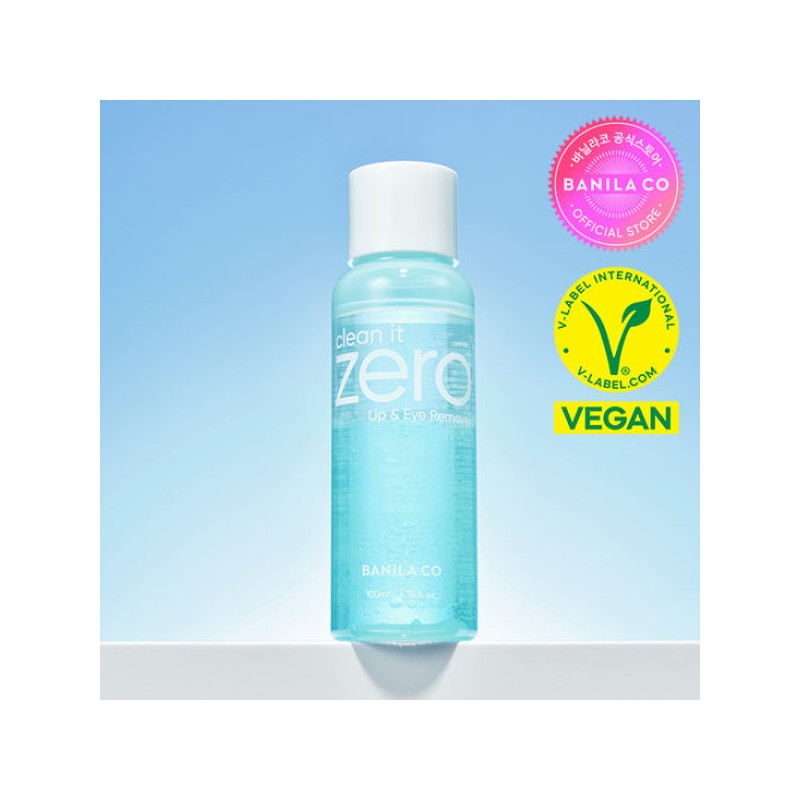 Banila Co. 더블5%쿠폰바닐라코 클린잇제로 립앤아이 리무버 100ml Double 5% Coupon