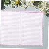 Parliky 1pc Plush Notepad Tail Pattern Adorable Plush Diary Book