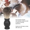 Beard Soap Brush Increase Foam Remove Residue Soft Synthetic Bristles