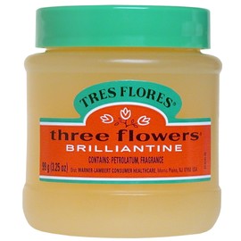 Three Flowers Brilliantine Solid 3.25 Ounce (96ml) (6 Pack)