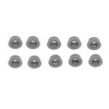 10PCS Black Coating Carbide Inserts Round CNC Turning Milling Inserts