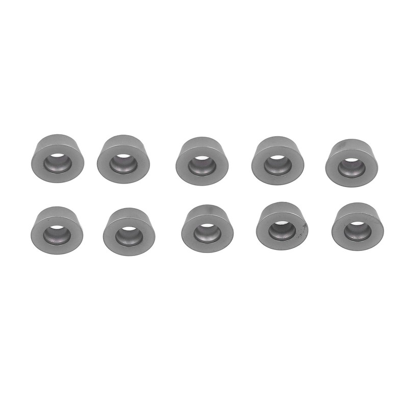 10PCS Black Coating Carbide Inserts Round CNC Turning Milling Inserts