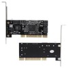 PCI 16X to 4-port SATA Riser Card 5Gbps Sil3114 Master