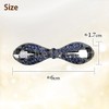 Herbeluemily Barrette, Secure, Small, Bijou Ribbon, Hair Clip, Stylish, Adult,