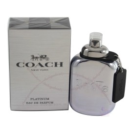 Coach New York Platinum For Men 2.0 oz/60ml Edp Spray New In Box