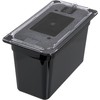 CFS 10276U07 StorPlus Third Size Polycarbonate Universal Flat Surface Food