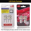 HSUN BAY9S H21W LED Bulbs,High Power 20LED SMD3014 Chip 880LM