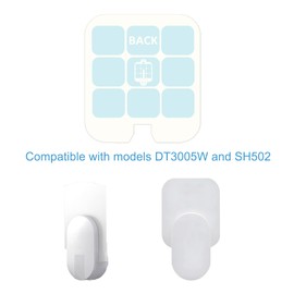 12 Pcs Refills Glue Cards Compatible with Safer Home SH502 and Dynatrap DT3005W 23005 Dot Plug-in Indoor Insect Trap Mosquito Trap Replacement Glue Boards