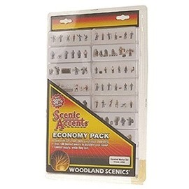 Woodland Scenics N Economy Figure Assortment, WOOA2062