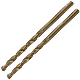 Toolpak Cobalt Drill Bit 3.5mm (Pack of 2) Metric 3.5mm Effective Total Length 70mm Toolpak - Drill Bits Weight 16g