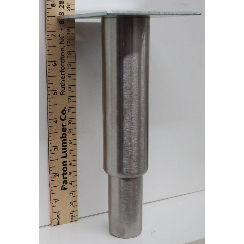 Component Hardware NSF A48-5048-C 6" Stainless Steel Adjustable Leg"set of