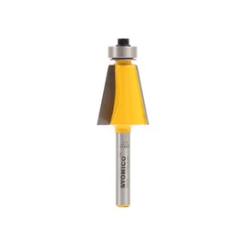 YONICO Router Bits Bevel Edge Forming 11.25 Degree 1/4-Inch Shank 13911q