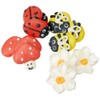 Culpitt Bee, Ladybird, Mushroom & Daisy Sugar Decorations, Spring Themed