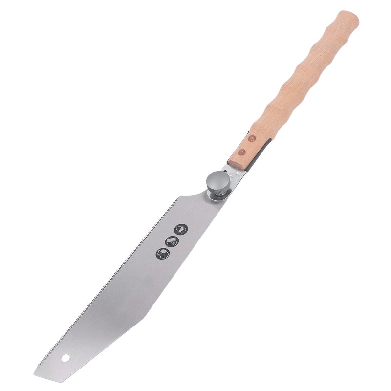 Single Sided Saw SK5 Alloy Blade Wooden Handle Hand Pull