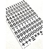 XIAXIN Waterproof PVC Number Sticker Set, Weatherproof, Water Resistant, Number,