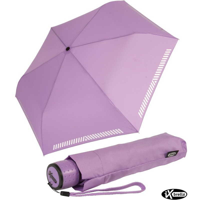 iX-Brella Mini Children's Umbrella, Safety Reflex, Extra Light, Light purple