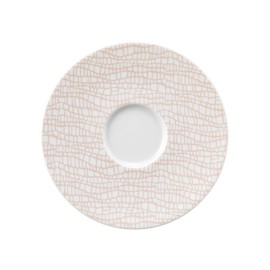 Seltmann Weiden 001.743816 Fashion Posh Rose Combi Saucer 13.5 cm White/Pink
