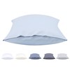 Todocama Set of 2 Extra Soft Hypoallergenic Microfibre Pillow Cases