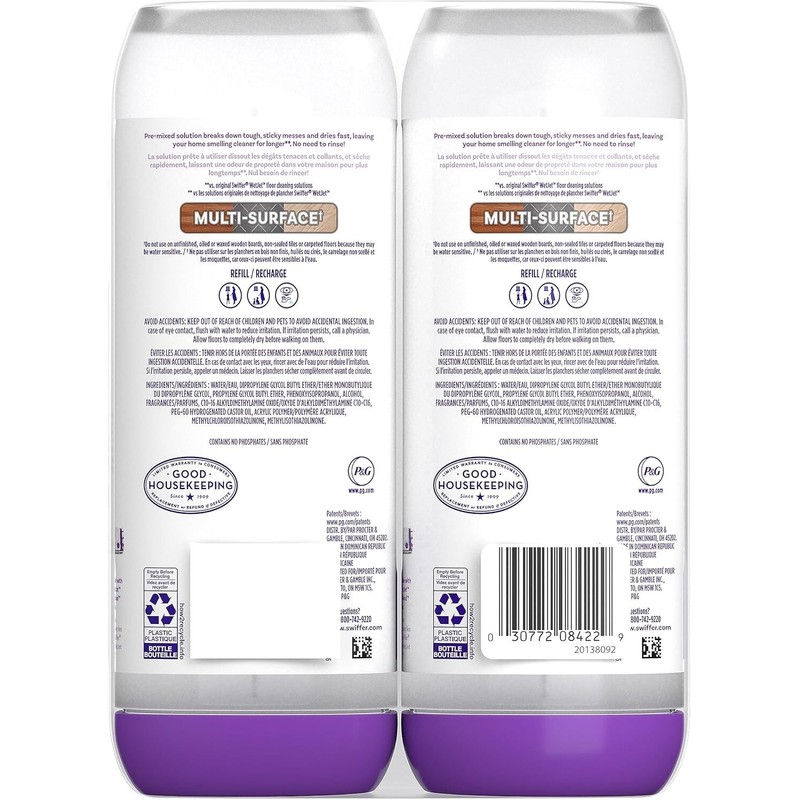 Swiffer Power Mop Floor Cleaning Solution Fresh Scent Floor Cleaner,25.3