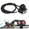 7/8inch 22mm Motorcycle Handlebar Switch Headlight Brake Fog Light ON/OFF