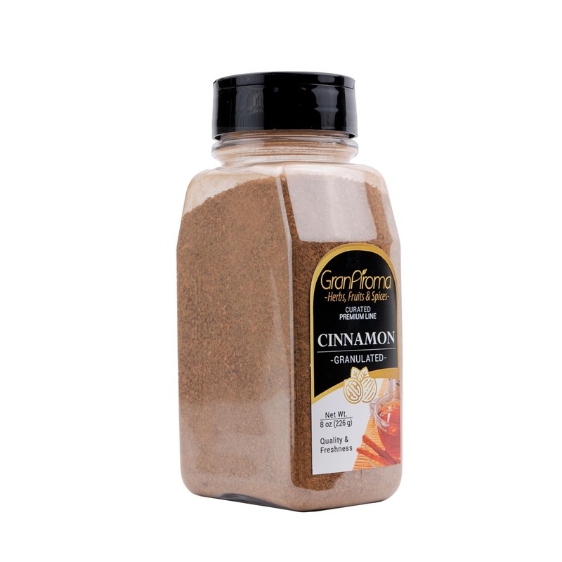 GranAroma Granulated Cinnamon, Perfect for Baking, Cooking, Beverages, Smoothies, and