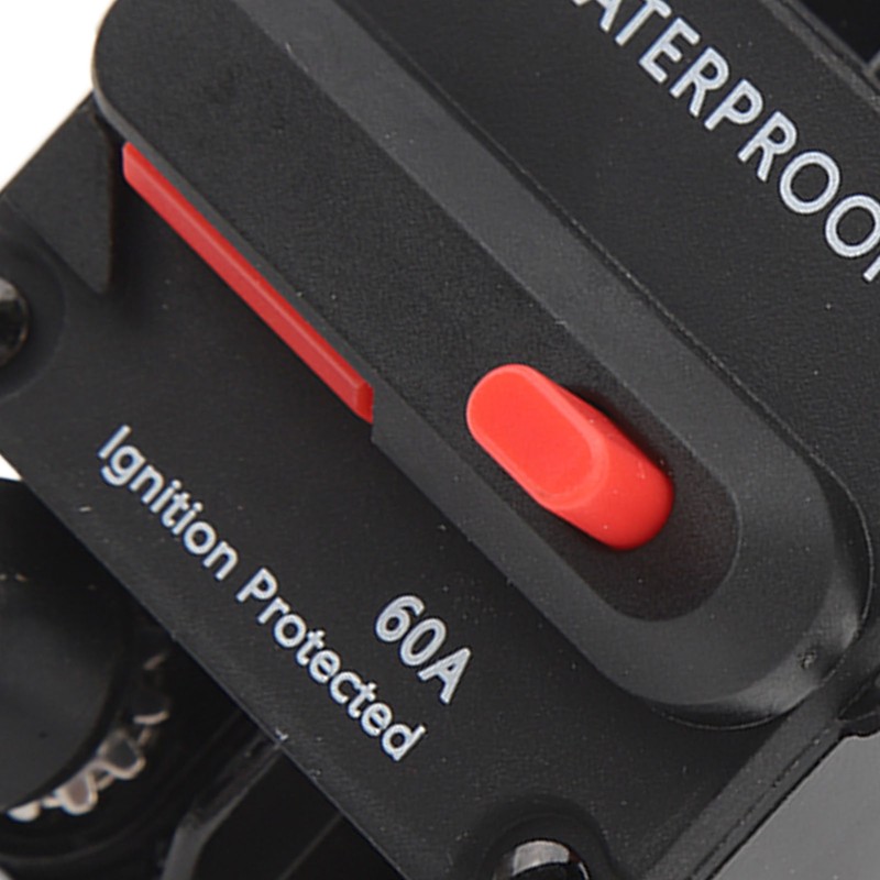 Car Audio Circuit Breaker 12V Waterproof Manual Reset with Fuse