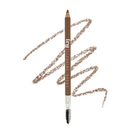 LApiz para Cejas IVY | Efecto Polvo, Larga Duración 10 hrs, con Cepillo, Alta Pigmentación | 2 Tonos disponibles (HEAT WAVES)