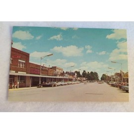 Grayling, Michigan Postcard Vintage Antique