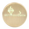Slider Haptic Coin Anti Stress Luminous Pumpkin Pattern Exquisite Magnetic